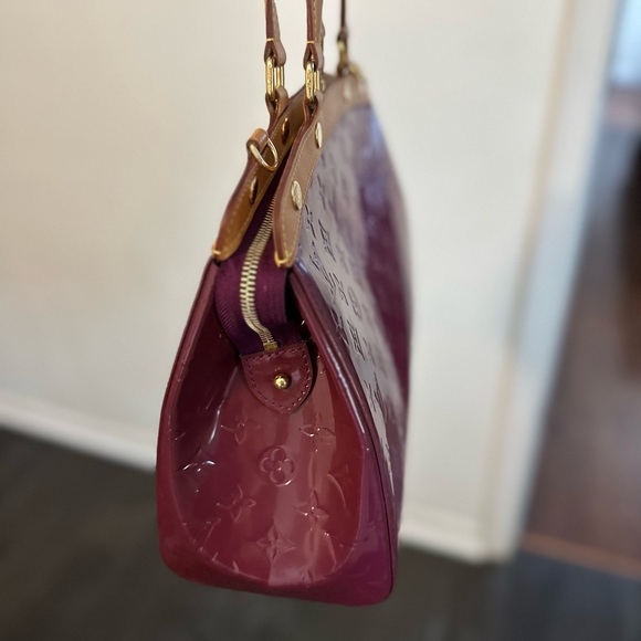Louis Vuitton Plum and Tan Satchel - Picture 3 of 7